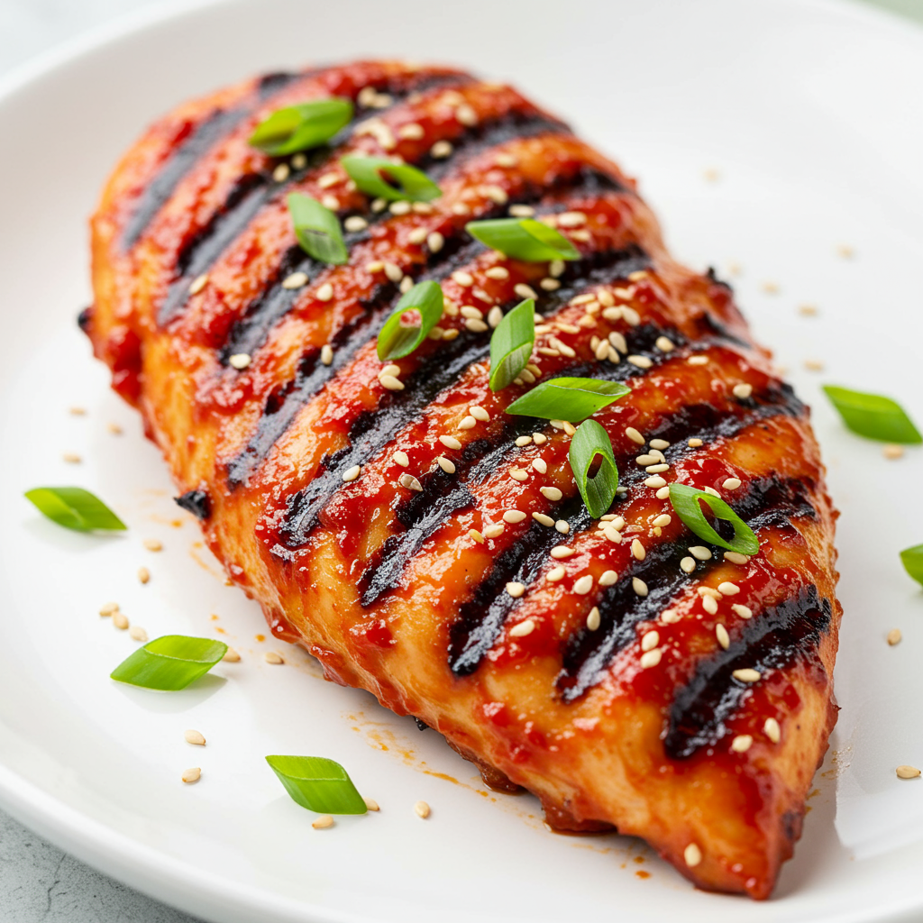 5. Pollo gochujang coreano picante