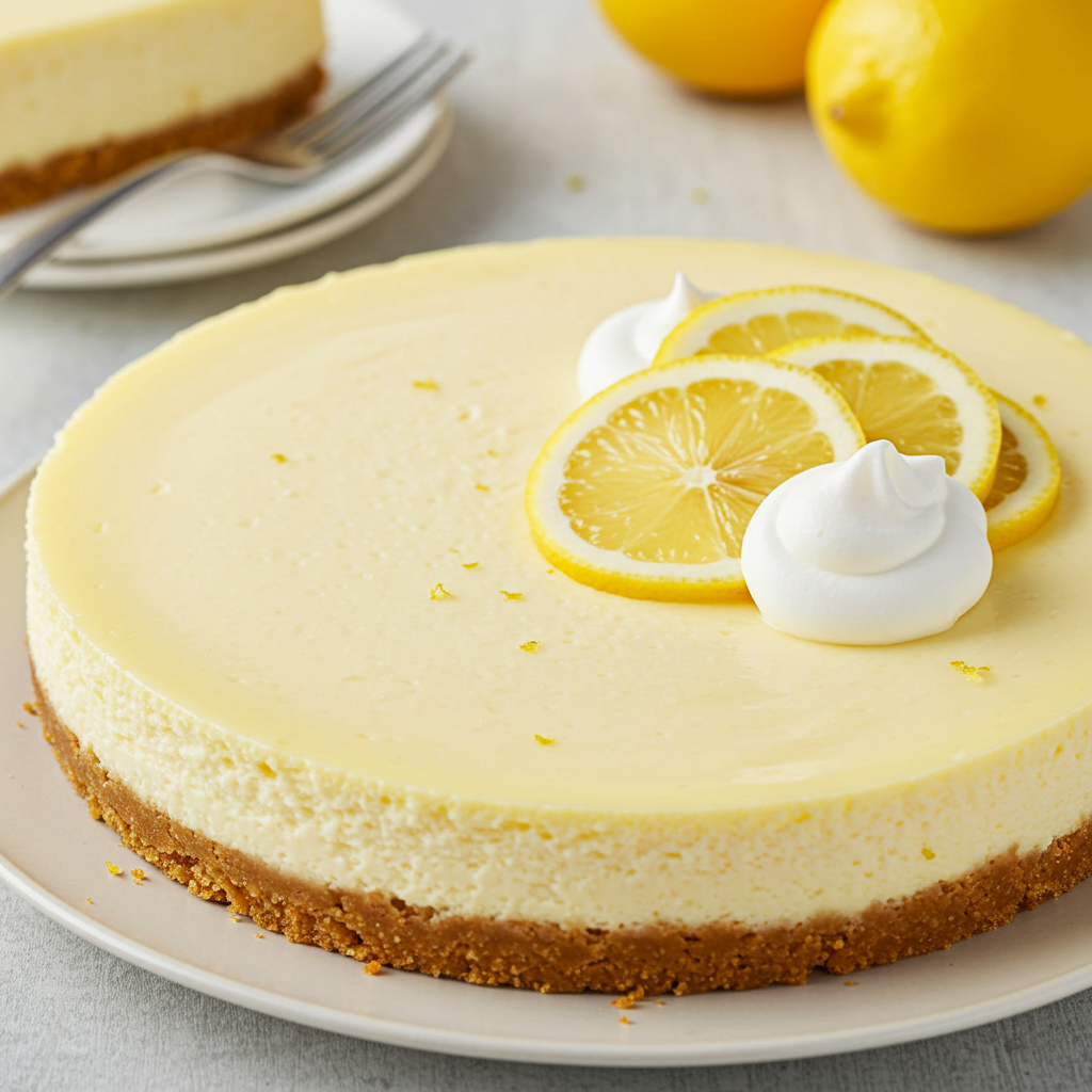 6. Tarta de Queso y Limón