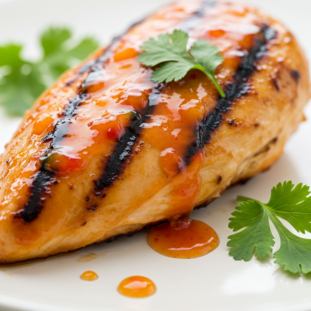 7. Pollo picante con mango y habanero