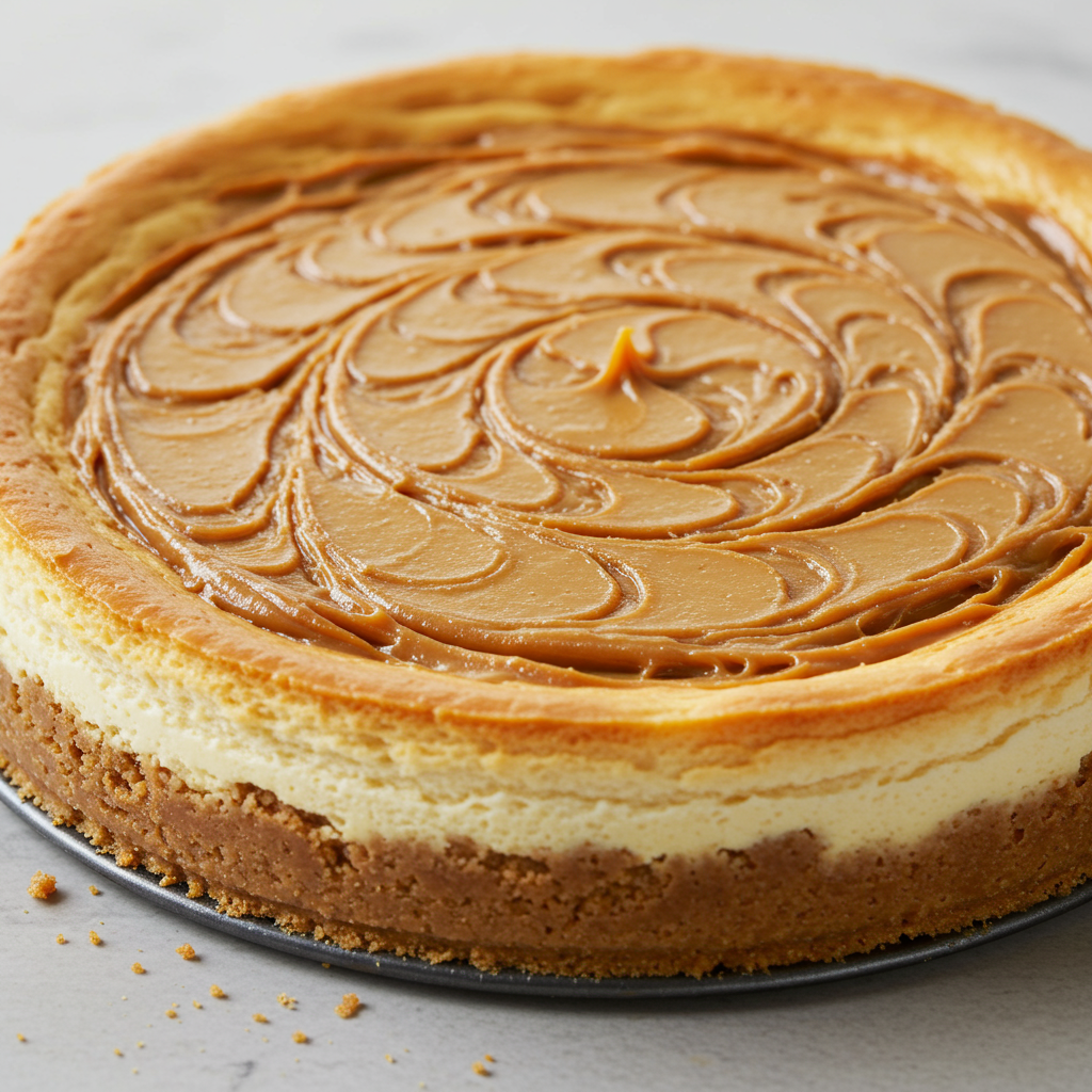 7. Tarta de Queso de Dulce de Leche