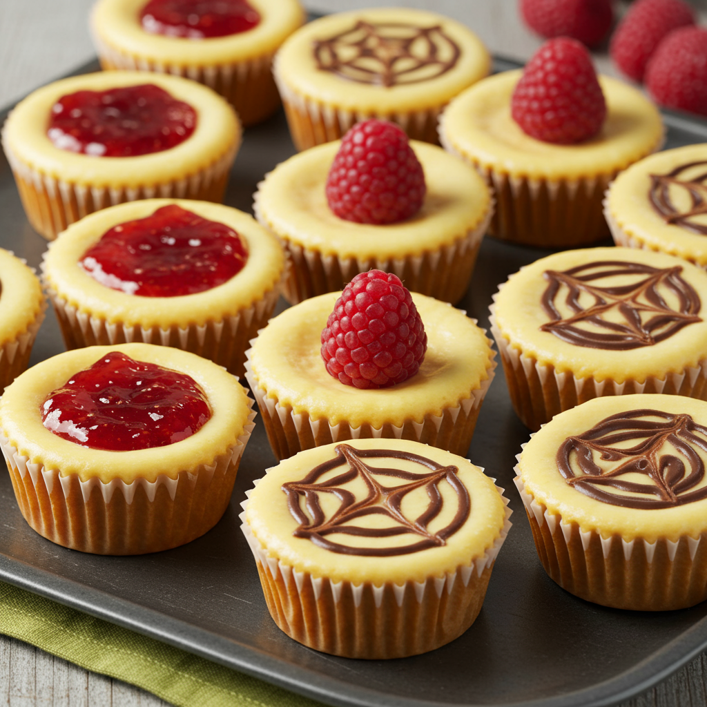 8. Mini Tartas de Queso Individuales