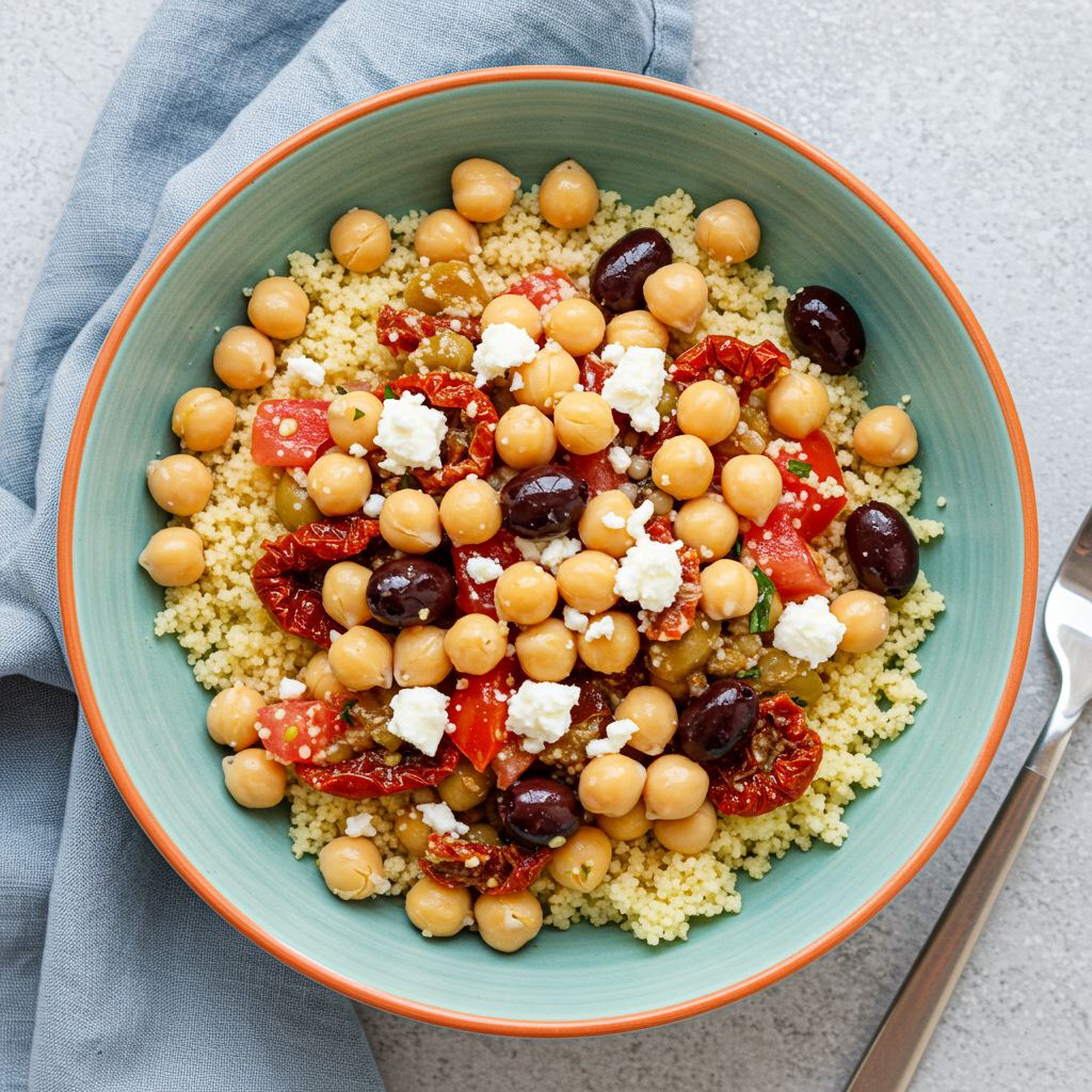 9. Garbanzos mediterráneos