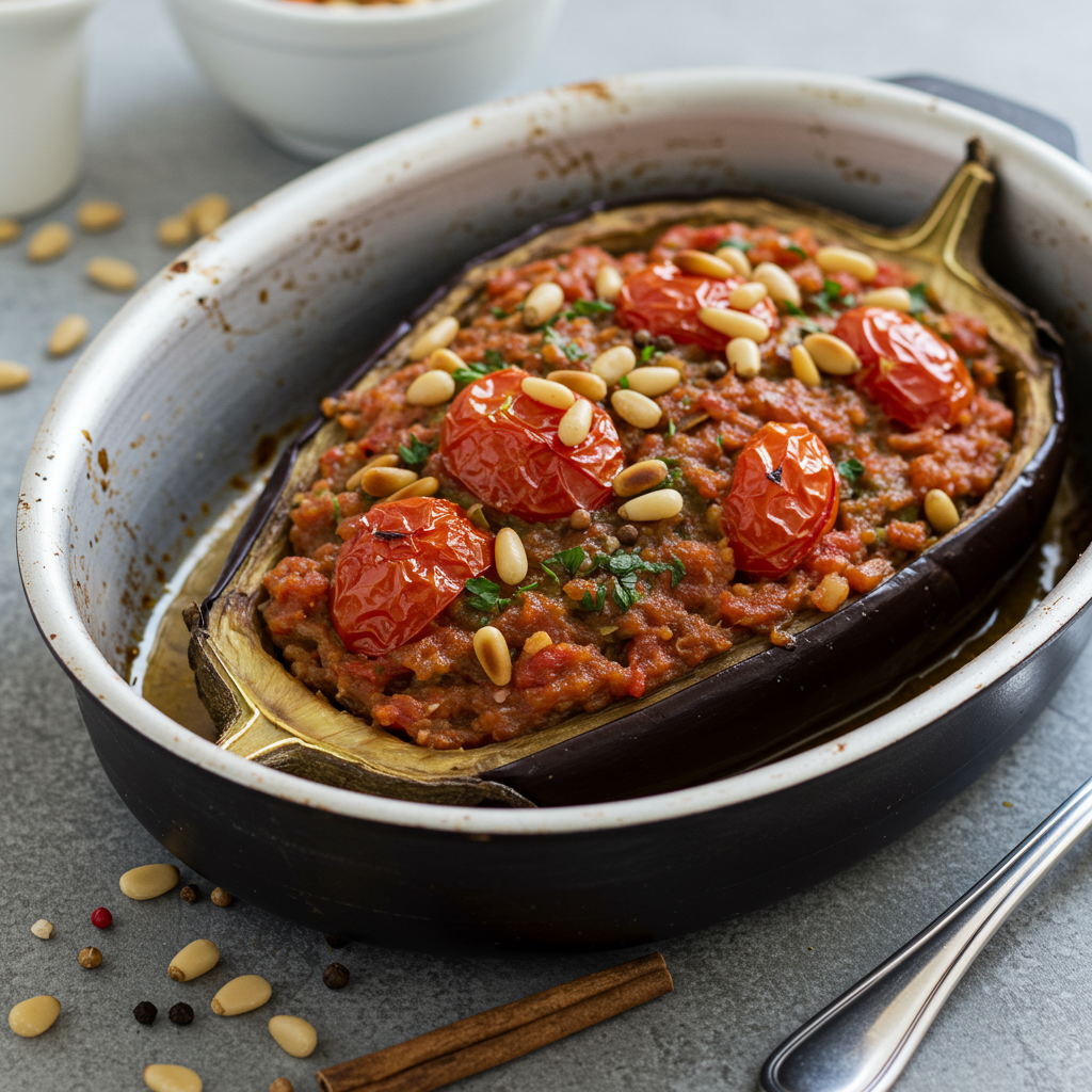 12. Berenjena rellena turca: rica y sabrosa