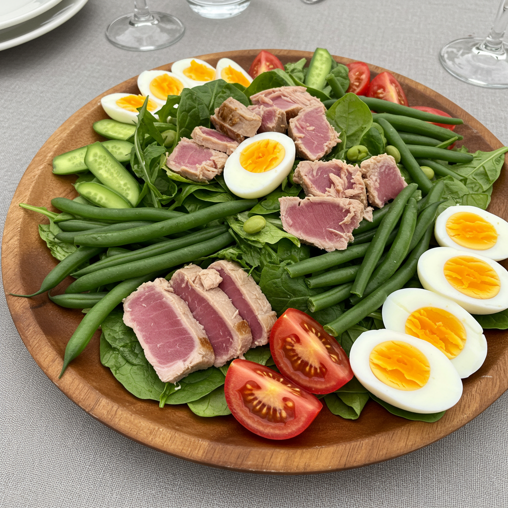 14. Ensalada Niçoise francesa