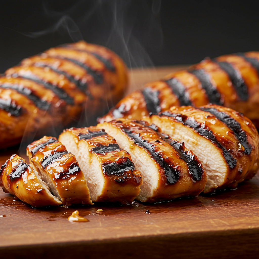 3. Pollo asiático pegajoso a la parrilla