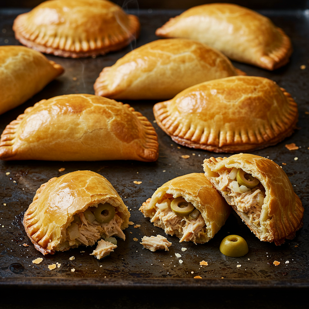 4. Empanadas de pollo