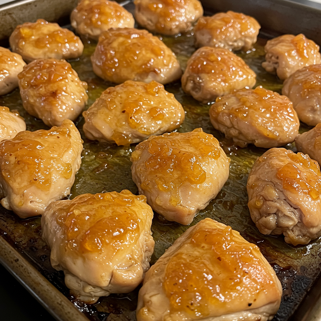 5. Pollo a la naranja al horno