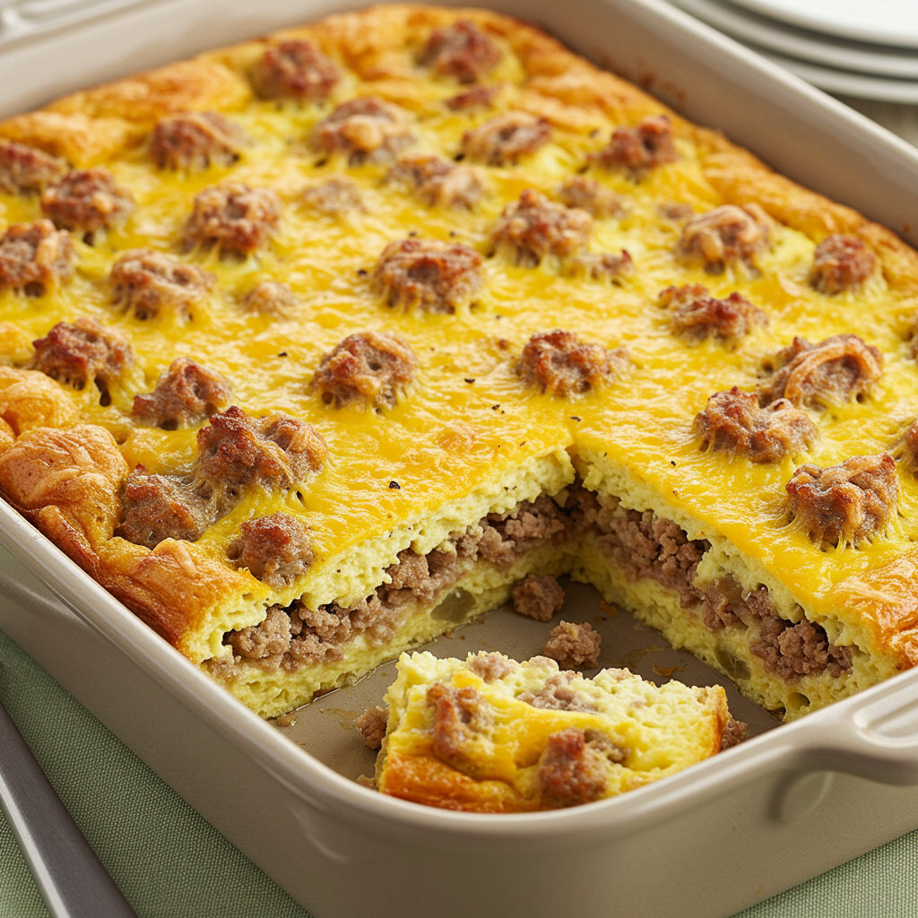 10. Cazuela de desayuno para preparar con anticipación (para 12 personas)