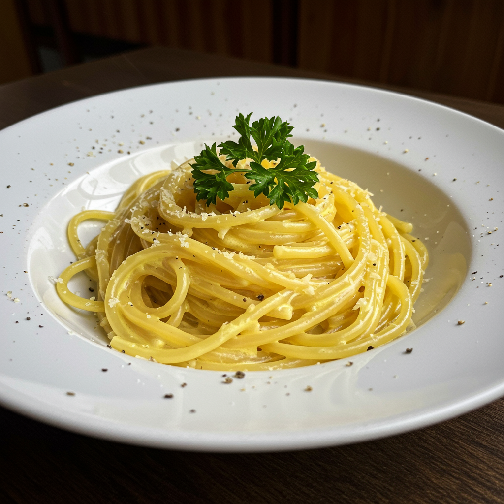 1. Espaguetis al Limón y Queso Parmesano: La Elegancia de lo Simple