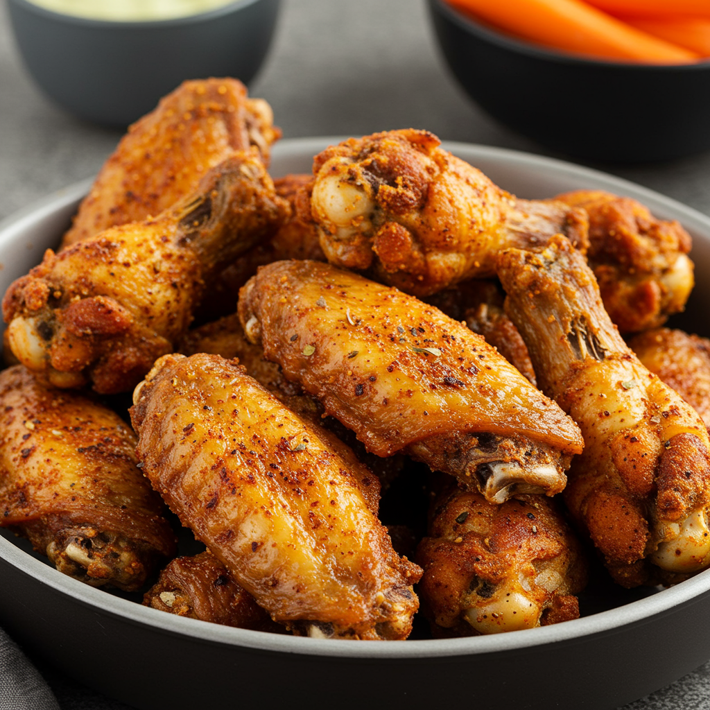 1. Las Mejores Alitas de Pollo Crujientes