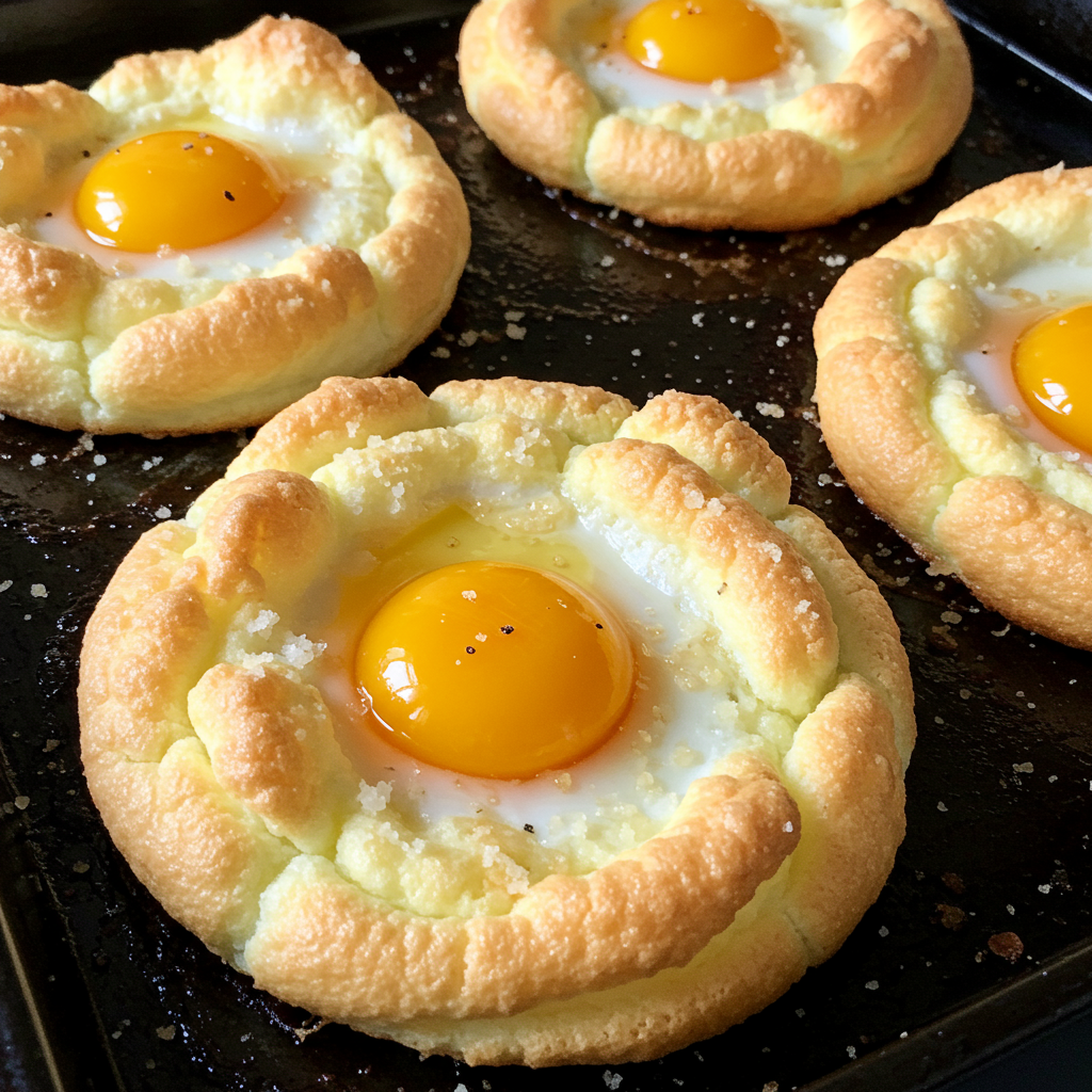 1. Nubes de Huevo al Horno