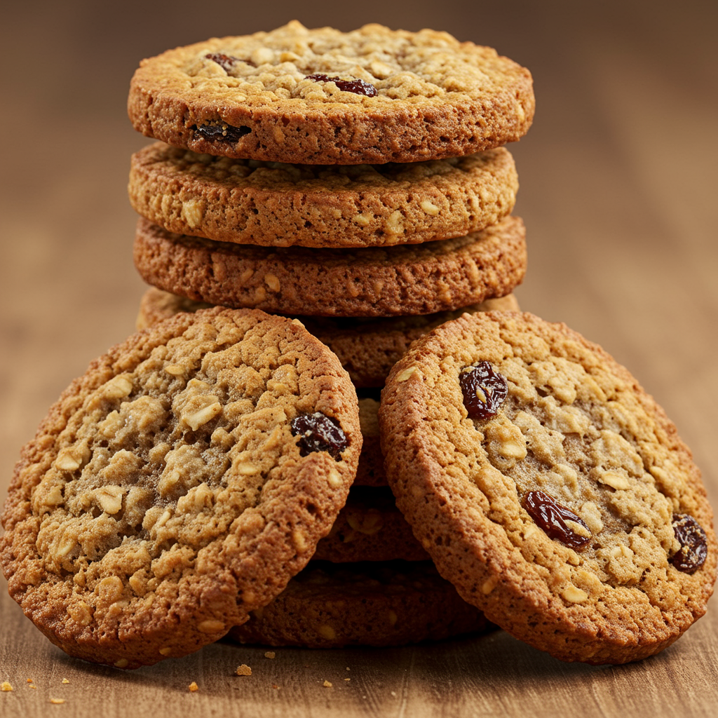 2. Galletas de Avena y Pasas