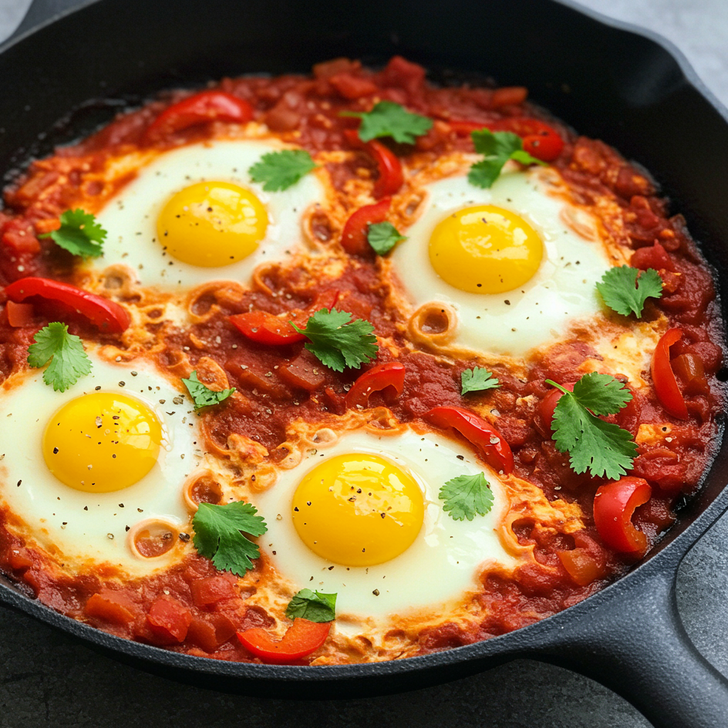 2. Shakshuka Clásica (Sin Carne)
