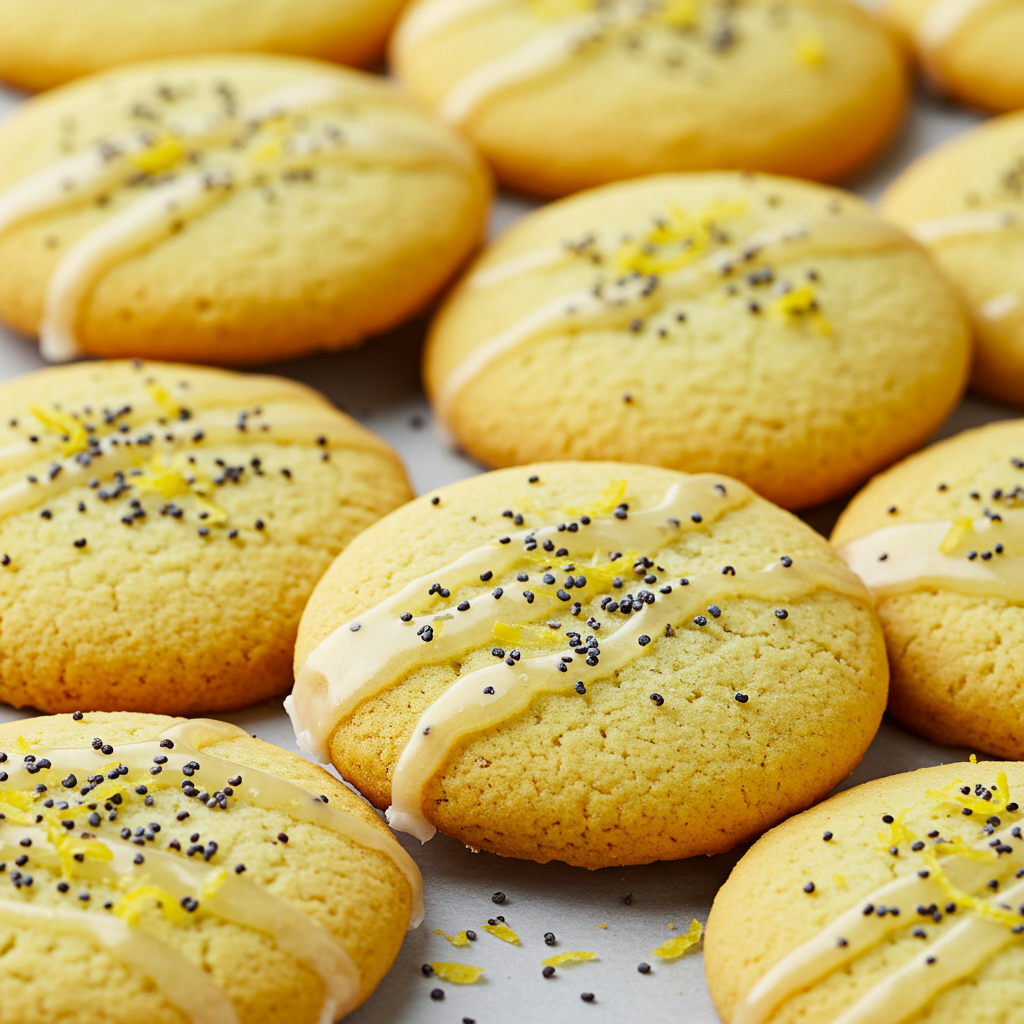 5. Galletas de Limón y Semillas de Amapola