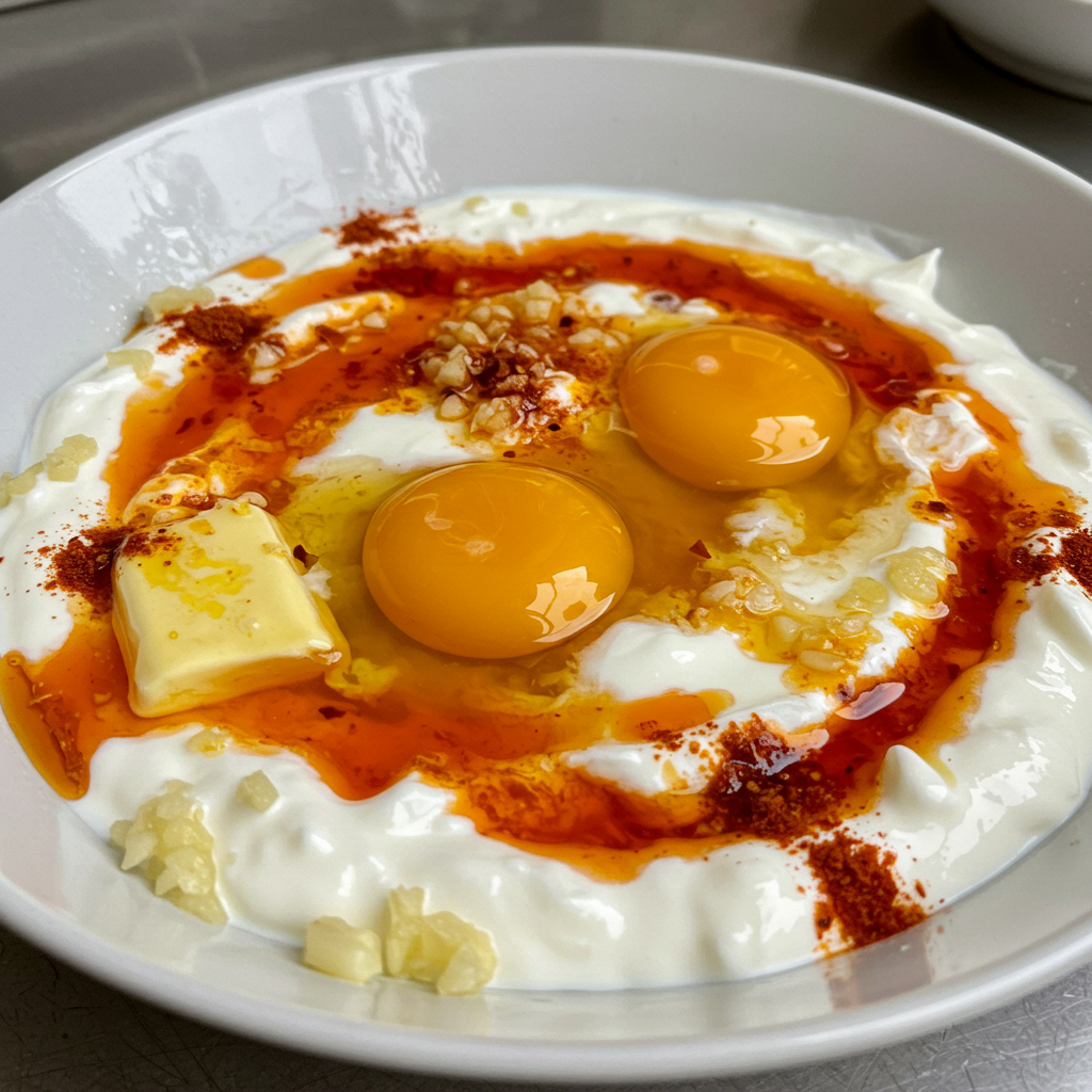 5. Huevos a la Turca (Çılbır)