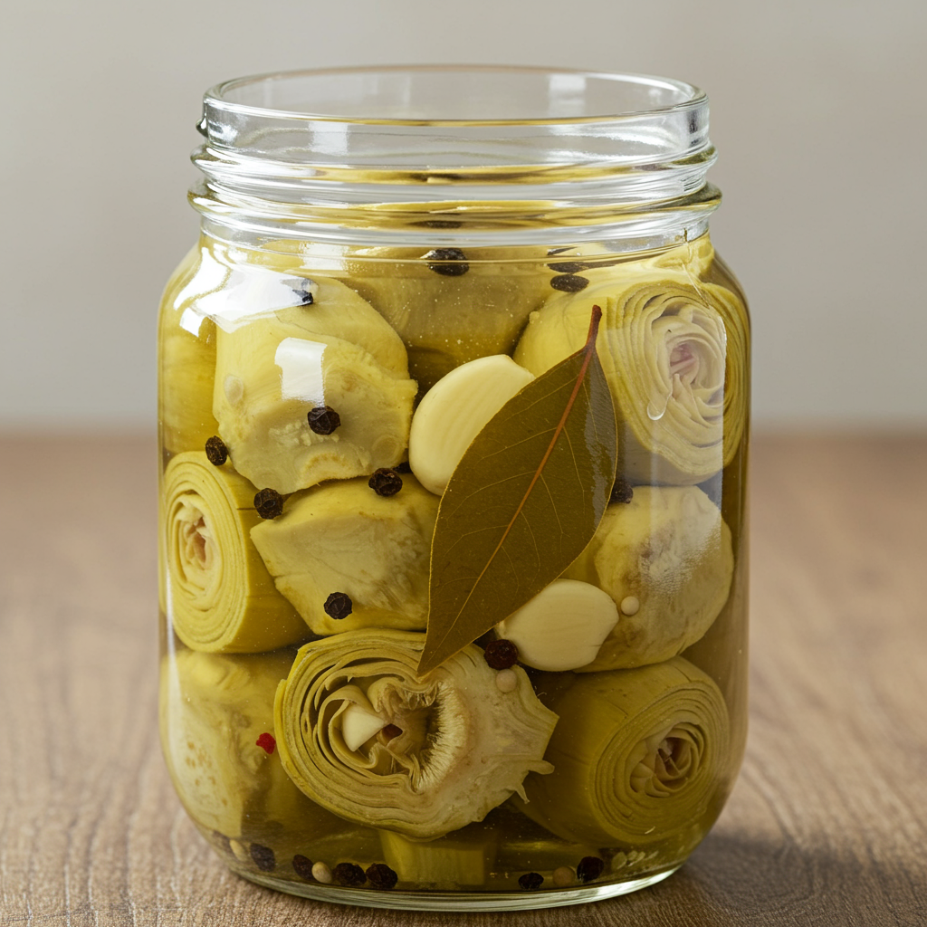 7. Alcachofas en Escabeche Caseras