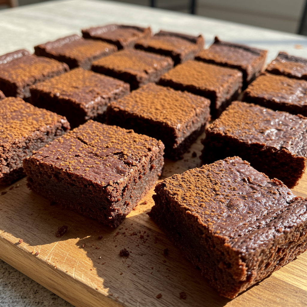 7. Brownies de Boniato (¡Sin Harina!)