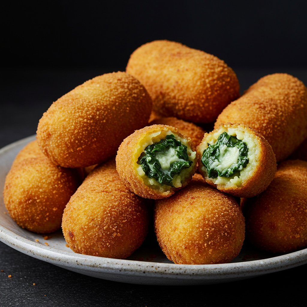 10. Croquetas Cremosas de Acelga
