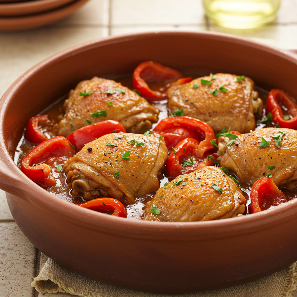 10. Muslitos de Pollo al Chilindrón