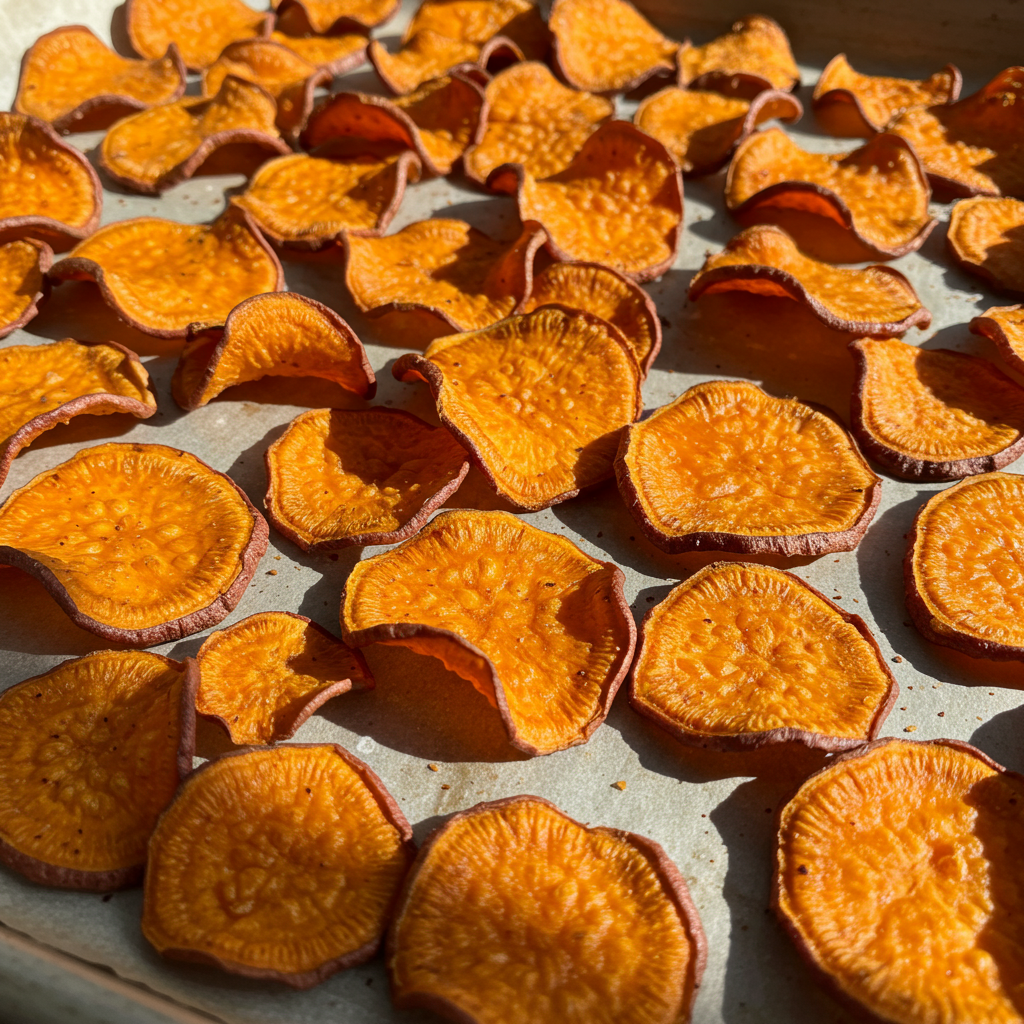 11. Chips de Boniato al Horno