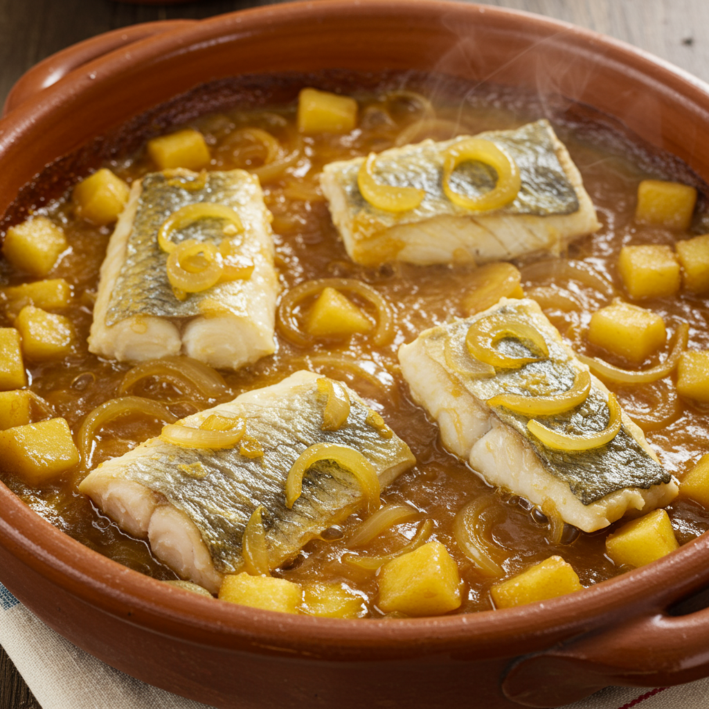 11. Merluza a la Sidra (Versión sin Alcohol)