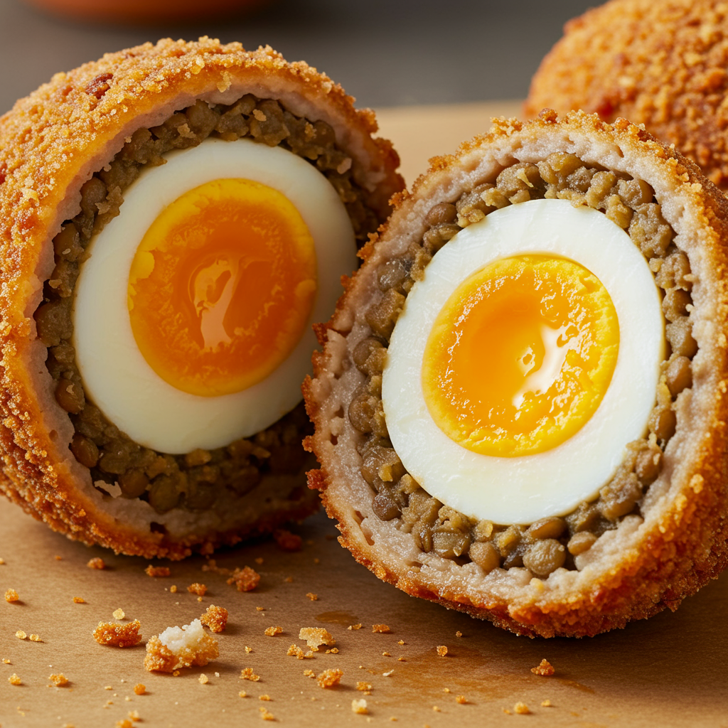 12. Huevos Escoceses Vegetarianos (Scotch Eggs)