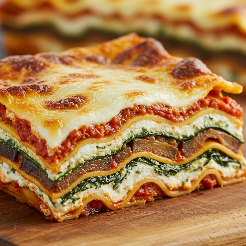 14. Lasaña de Verduras y Requesón (Ricotta)
