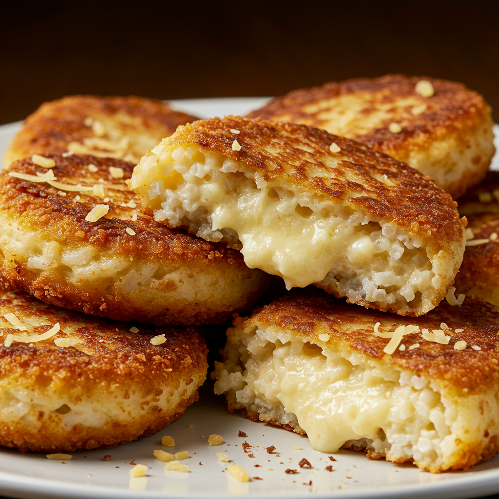 15. Tortitas de Arroz y Queso