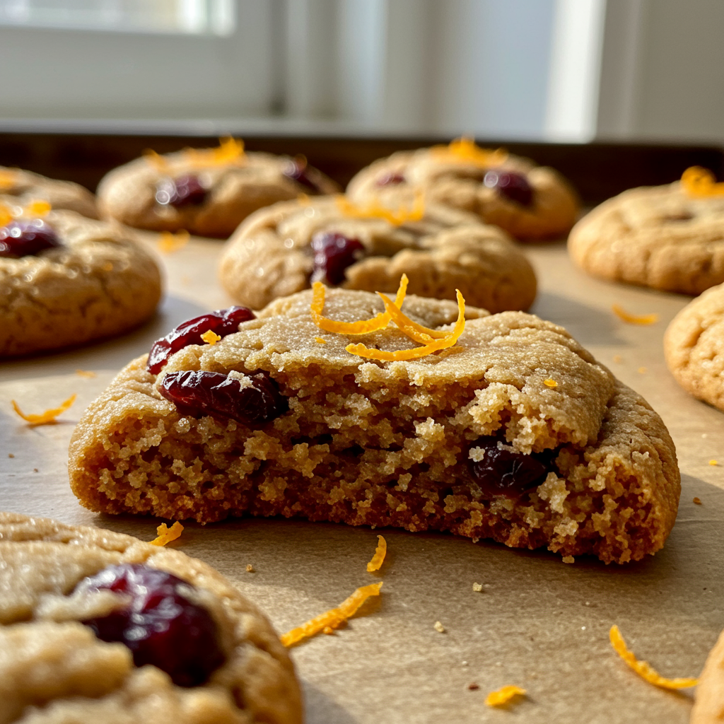 16. Galletas de Naranja y Arándanos
