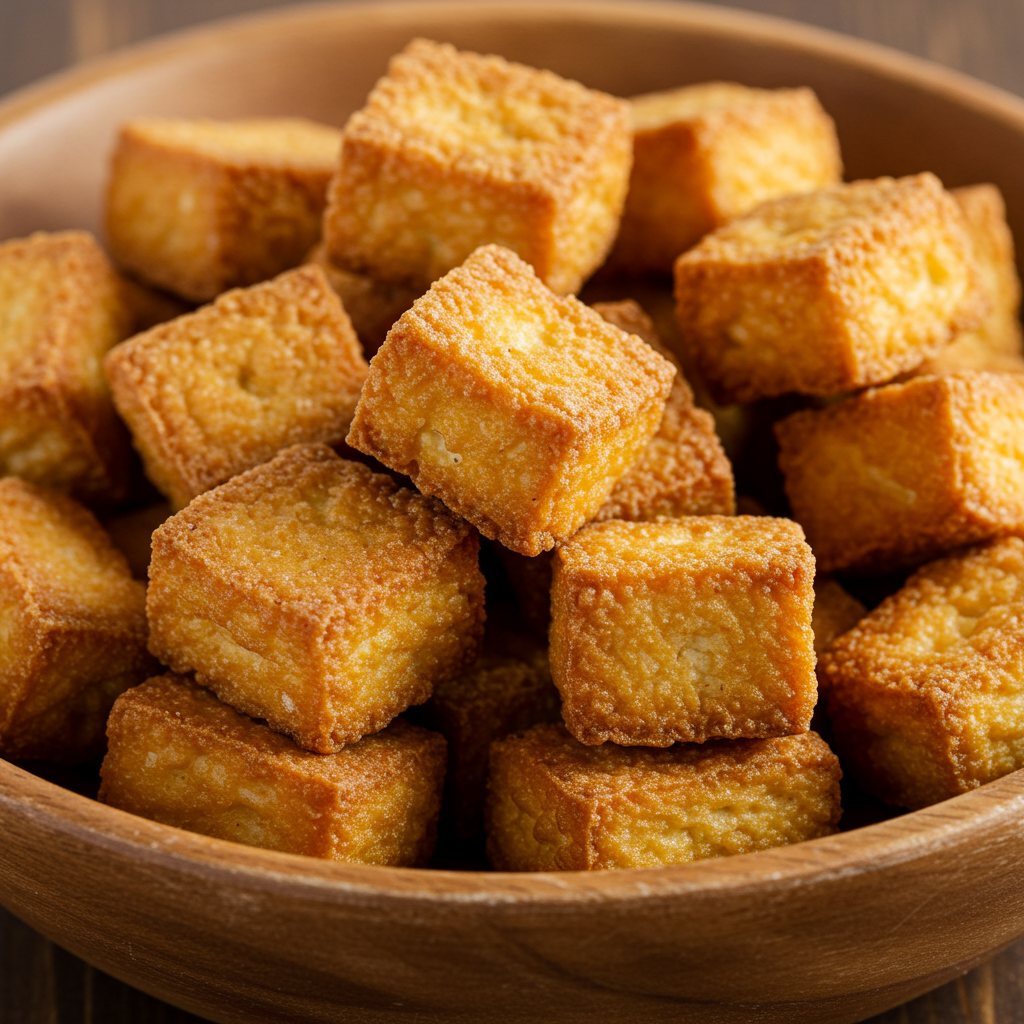 16. Tofu Frito Estilo “Chicharrón”