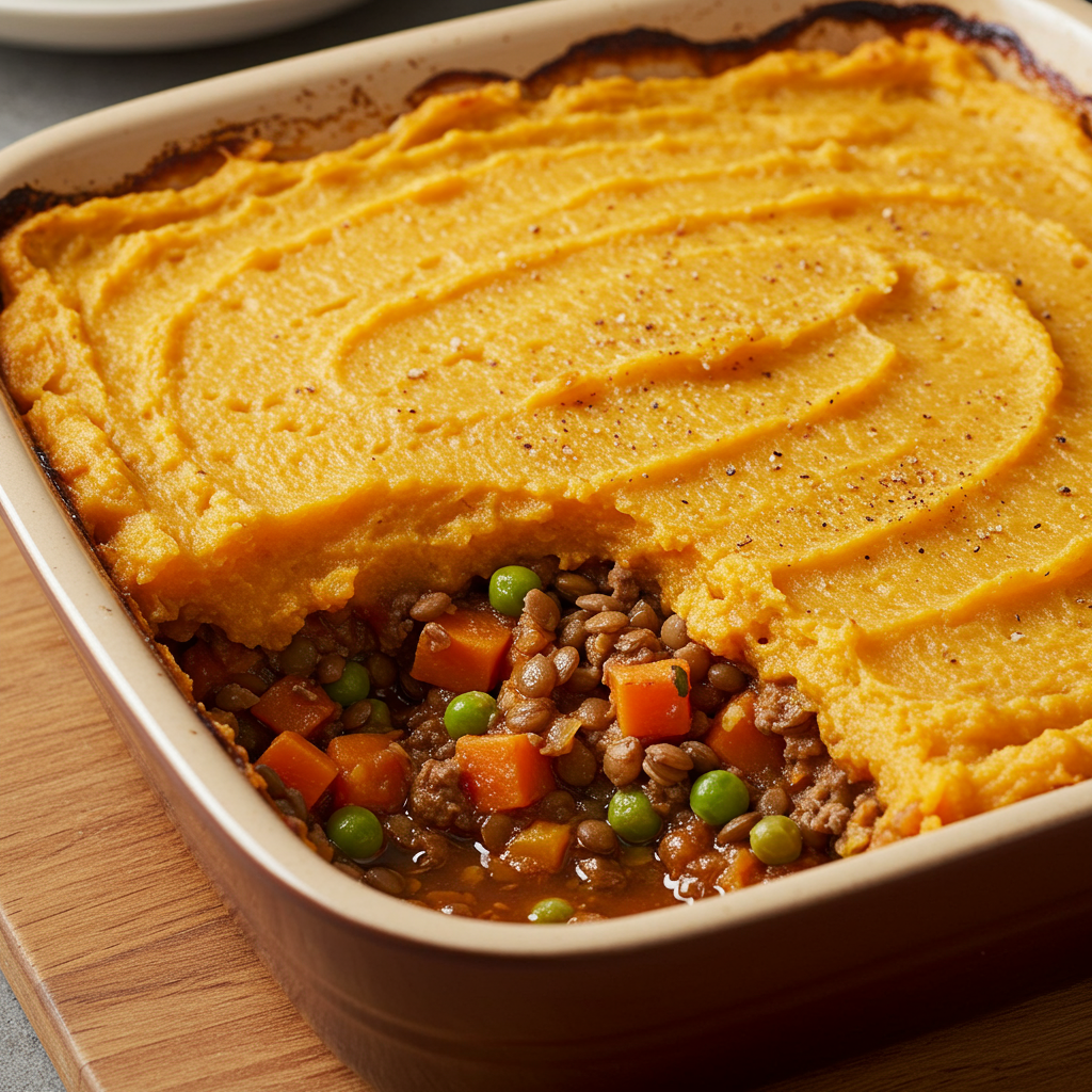 17. Pastel de Pastor Vegetariano (Shepherd’s Pie)