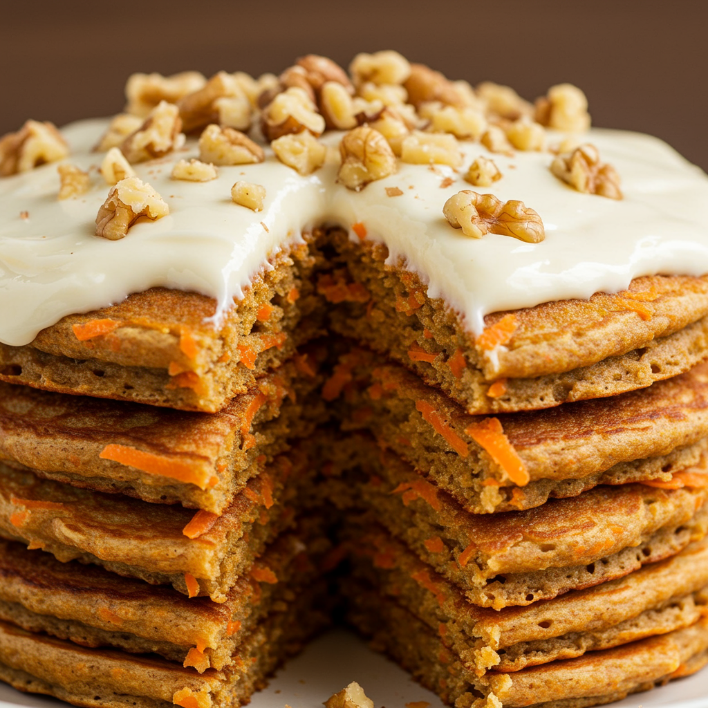 17. Tortitas de Pastel de Zanahoria