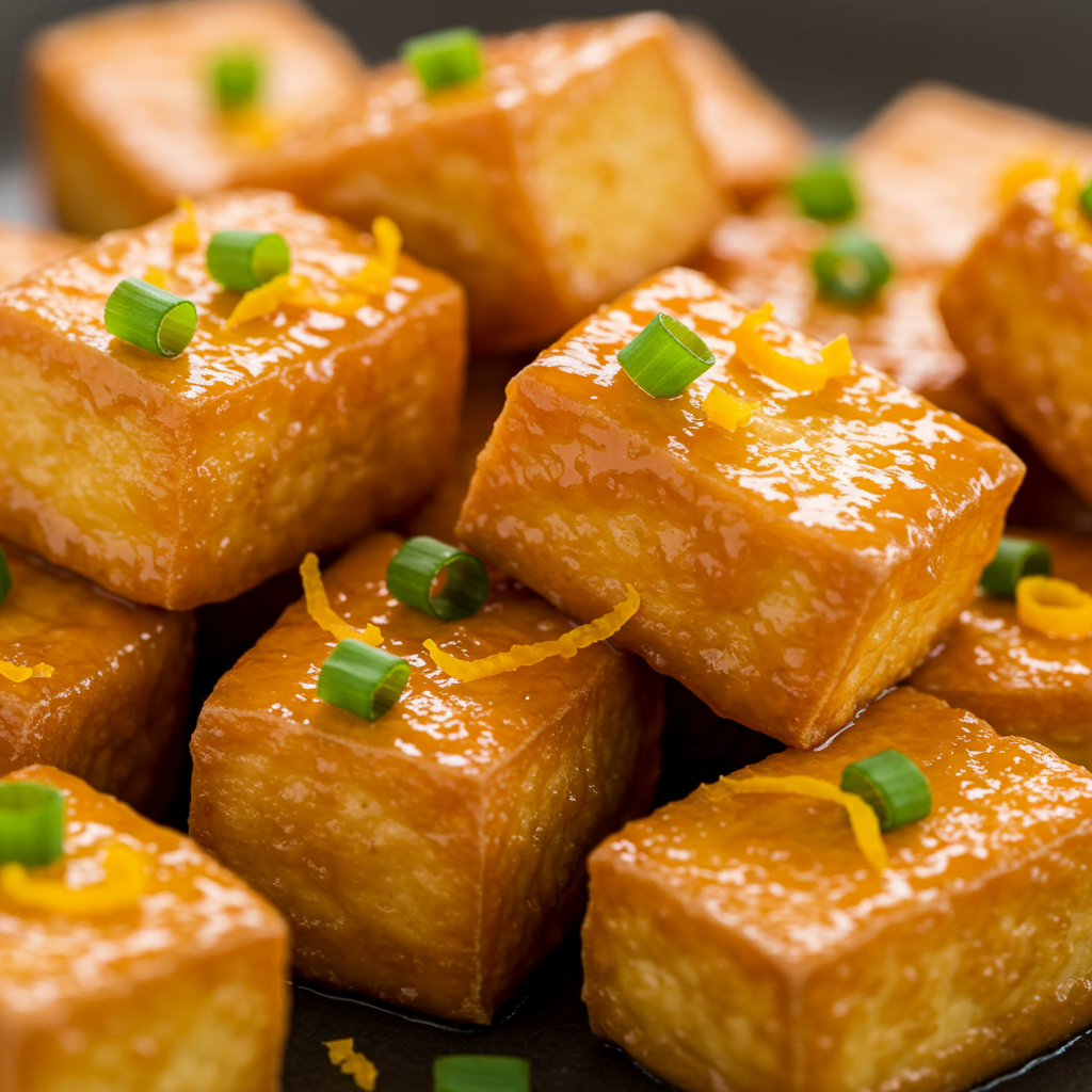 18. Tofu a la Naranja