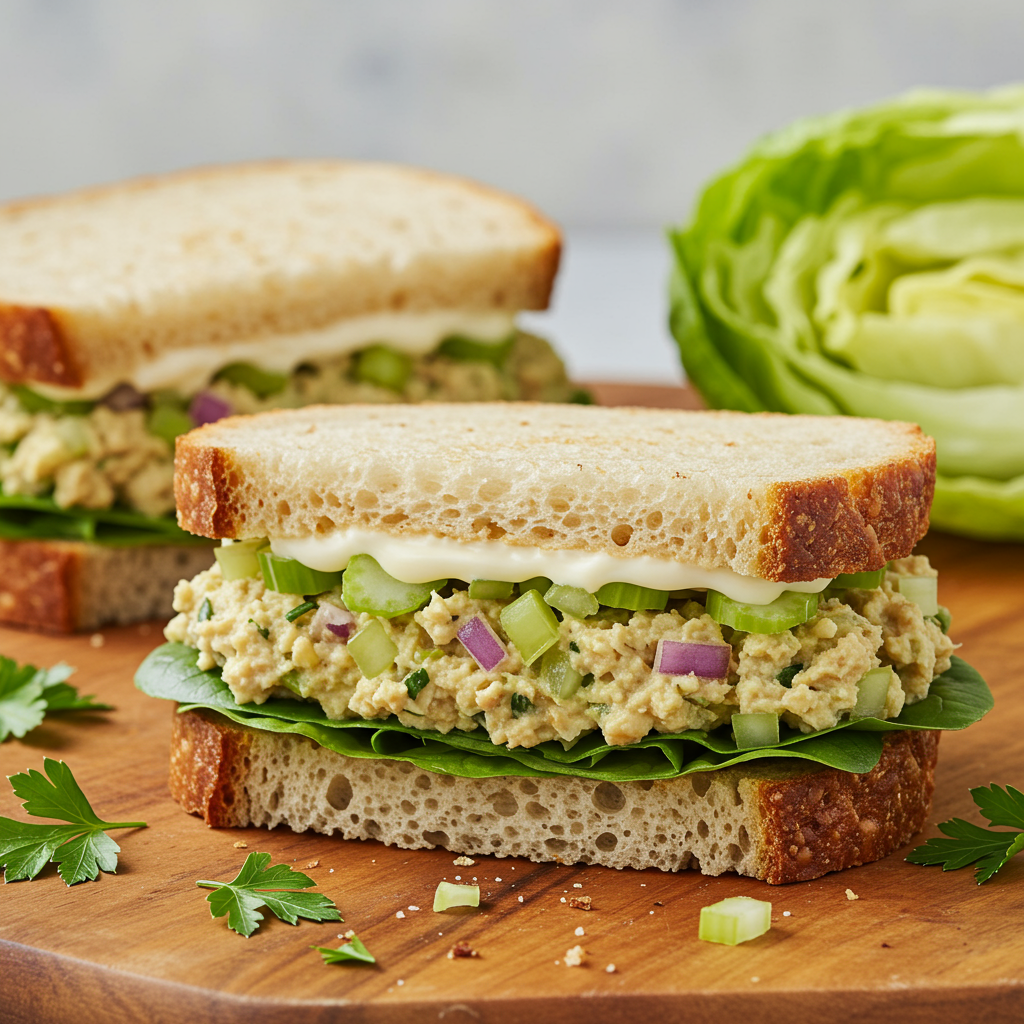 19. “Atún” Vegano de Tofu