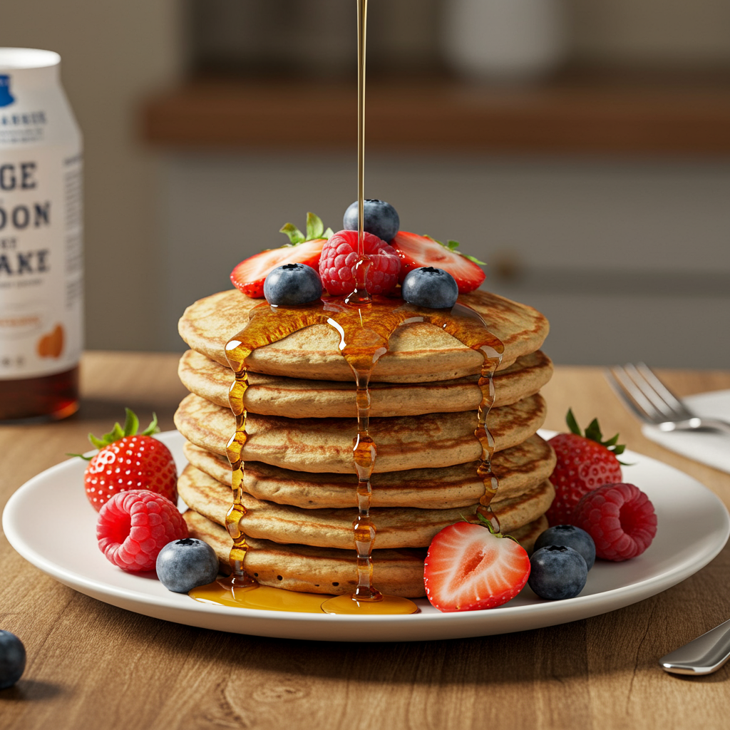 21. Tortitas Veganas Esponjosas