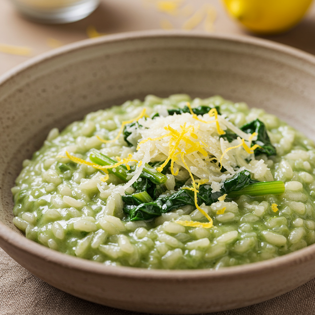 22. Risotto de Acelgas y Limón