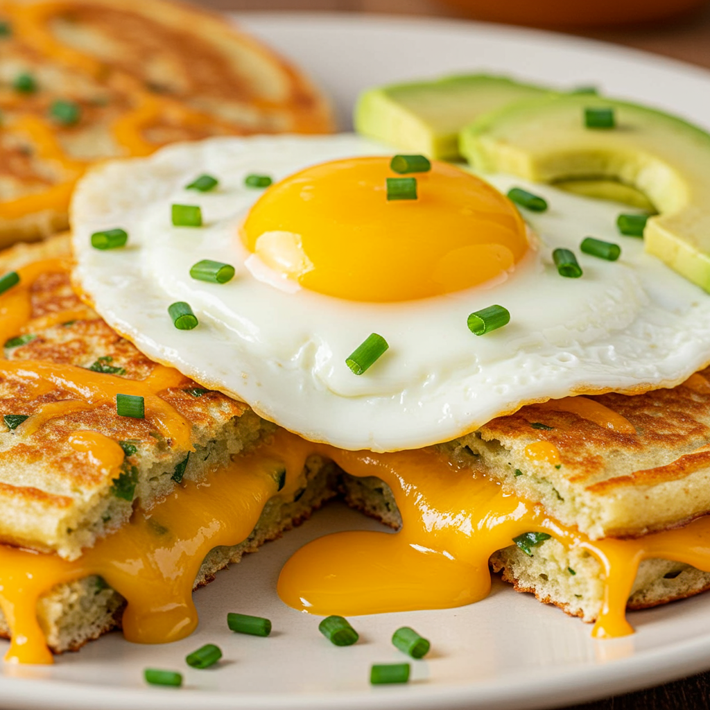 24. Tortitas Saladas de Queso y Hierbas