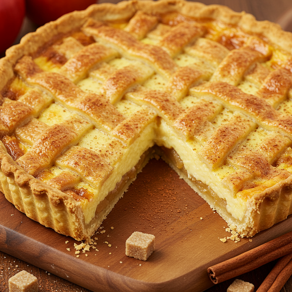 25. Quiche Dulce de Manzana y Canela